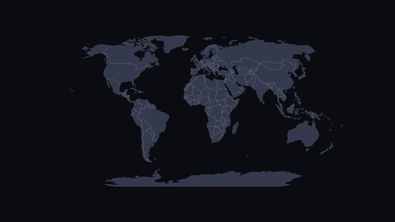 Shipping trade route